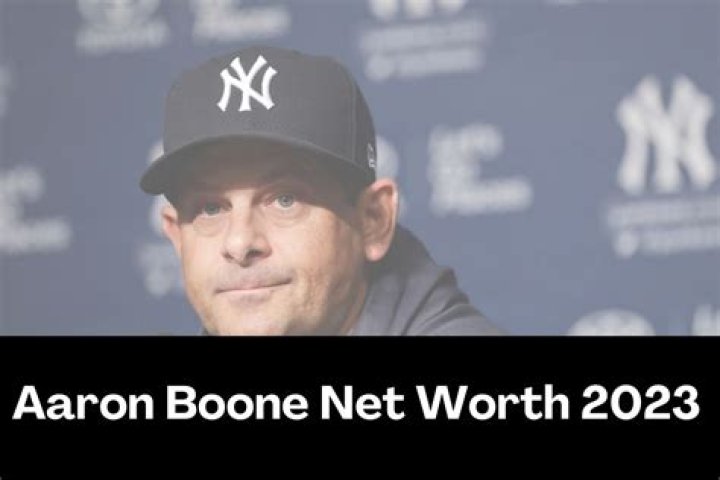 Aaron Boone Net Worth: An In-Depth Look at the Wealth of the New York Yankees Manager