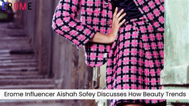Aisha Sofey Erome: The Rising Star in the Entertainment Industry