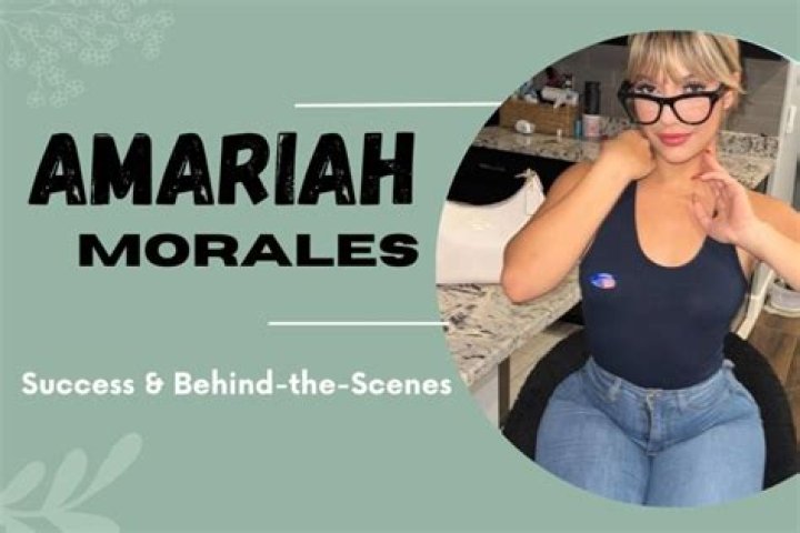 Unveiling the Amariah Morales Leak: What You Need to Know