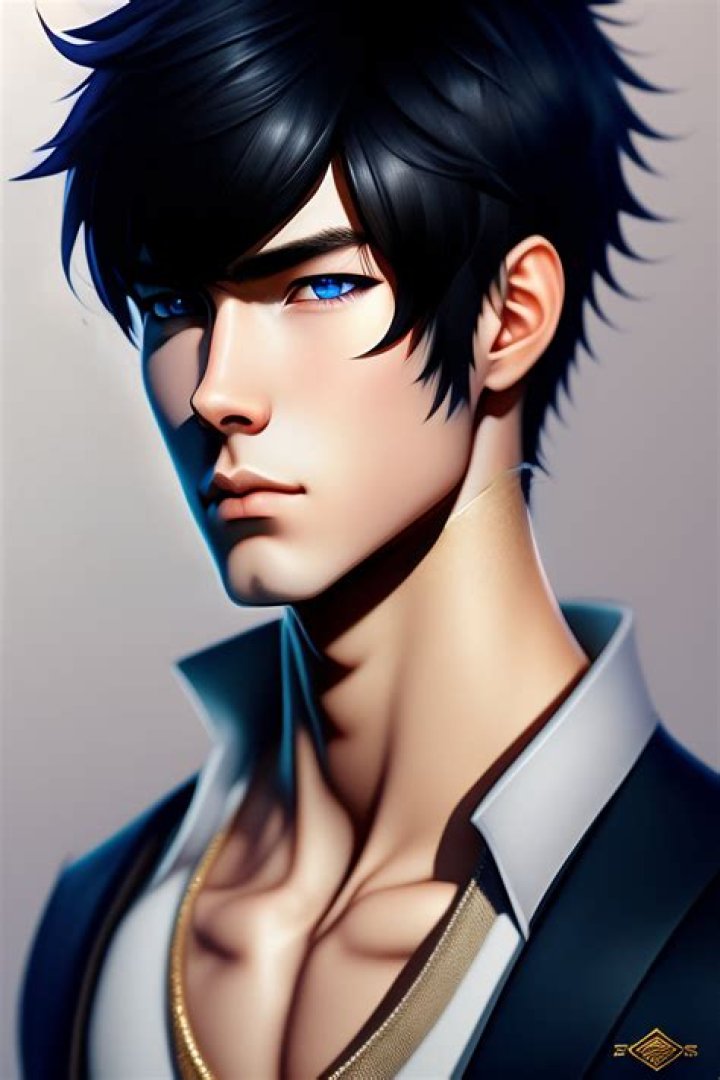Exploring the Allure of Anime Male Characters with Black Hair