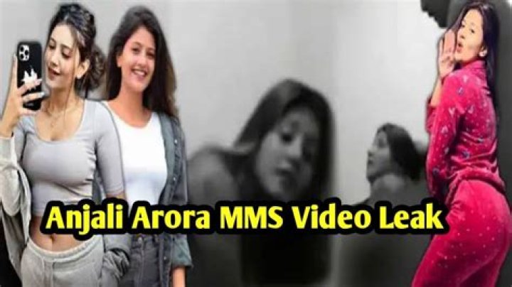 Anjali Arora MMS Video Controversy: A Comprehensive Exploration