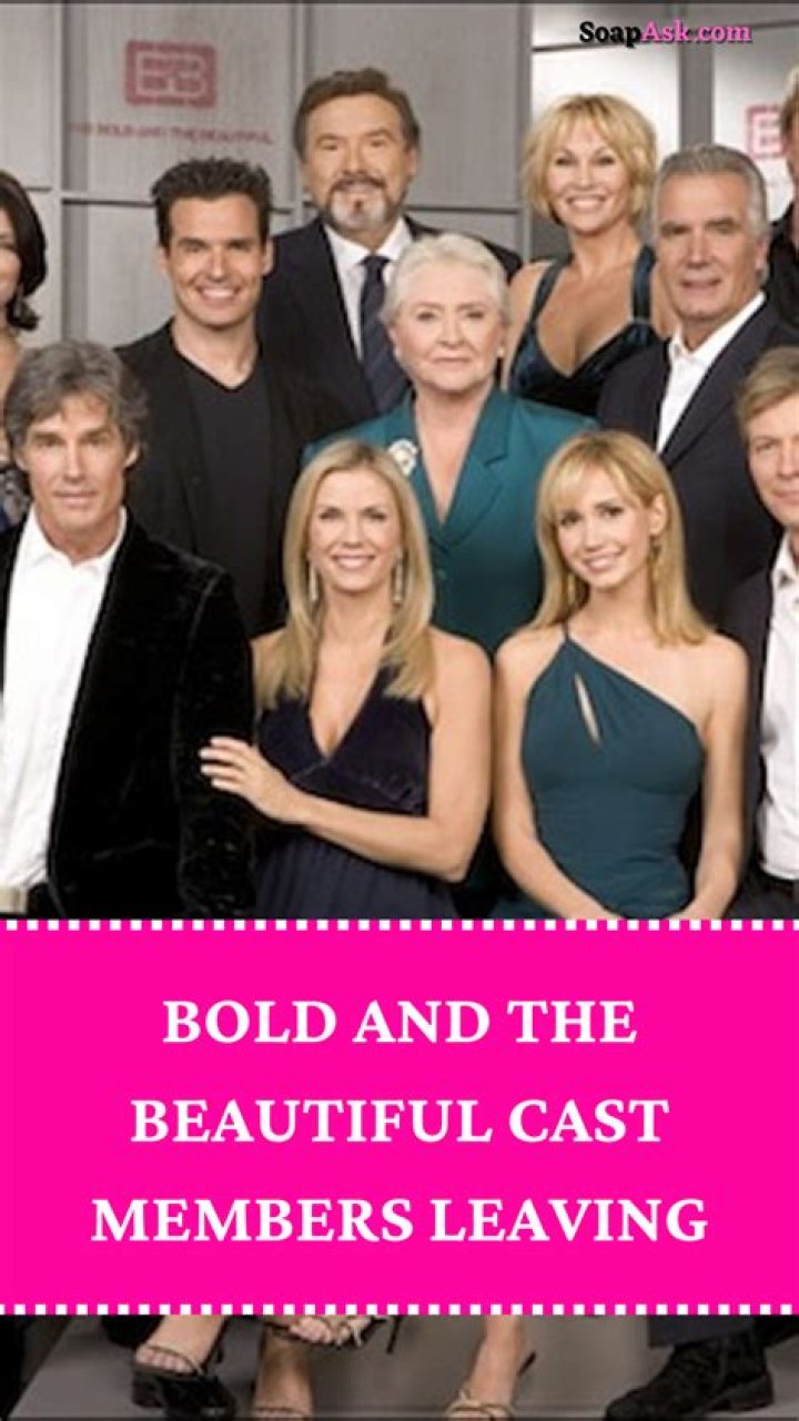 Unraveling the Mystery: Are Any of the Cast Members Leaving The Bold and The Beautiful?
