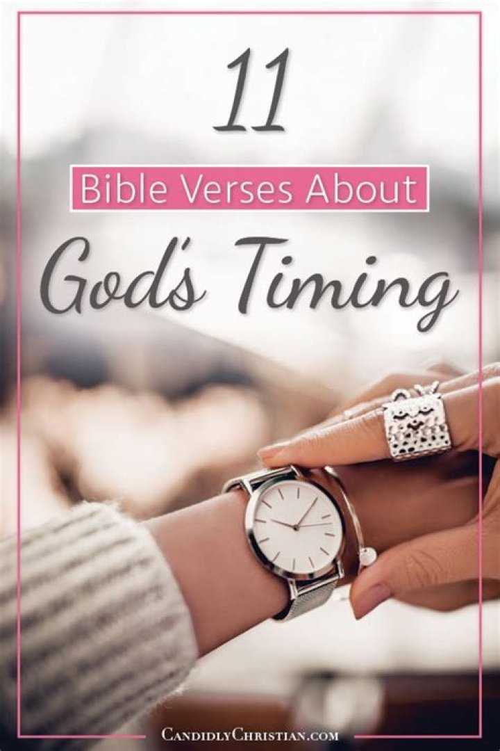 Biblical Wisdom: Understanding God's Perfect Timing