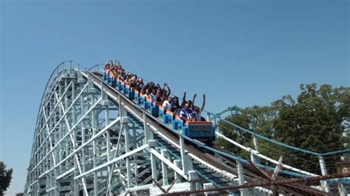 Blue Streak Iconic Wooden Coaster at Cedar Point: A Thrilling Journey Through History