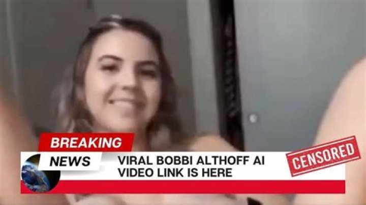 Unveiling the Buzz: The Bobbi Althoff Leak Phenomenon