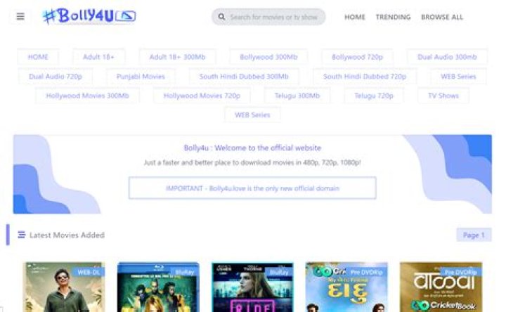 Bolly4uFree: Your Ultimate Destination for Bollywood Movies and Entertainment