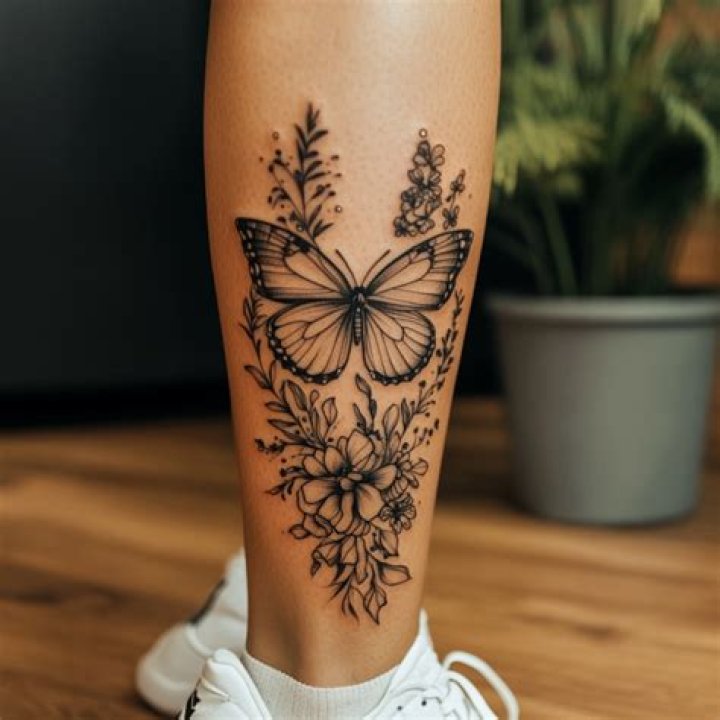 Butterfly on Leg Tattoo: A Complete Guide to Meaning, Designs, and Care