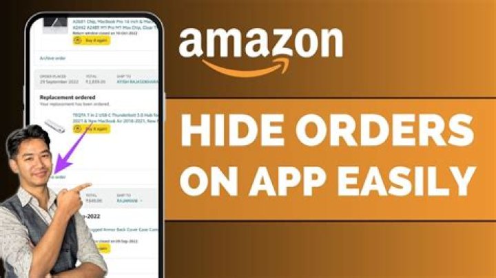 Can You Hide Amazon Orders on the App? A Comprehensive Guide
