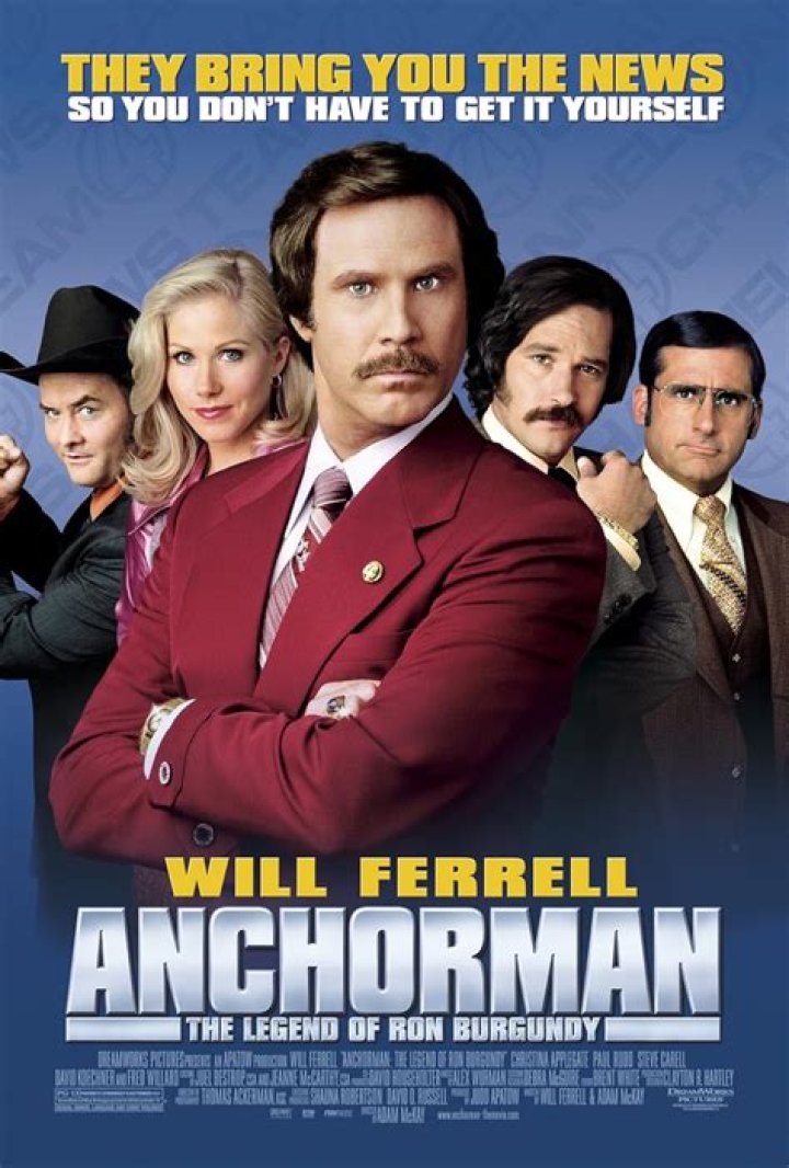 Iconic Cast of Anchorman: The Movie