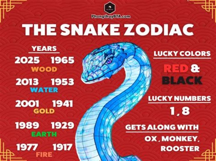 Chinese Zodiac Sign 1965: The Year of the Wood Snake