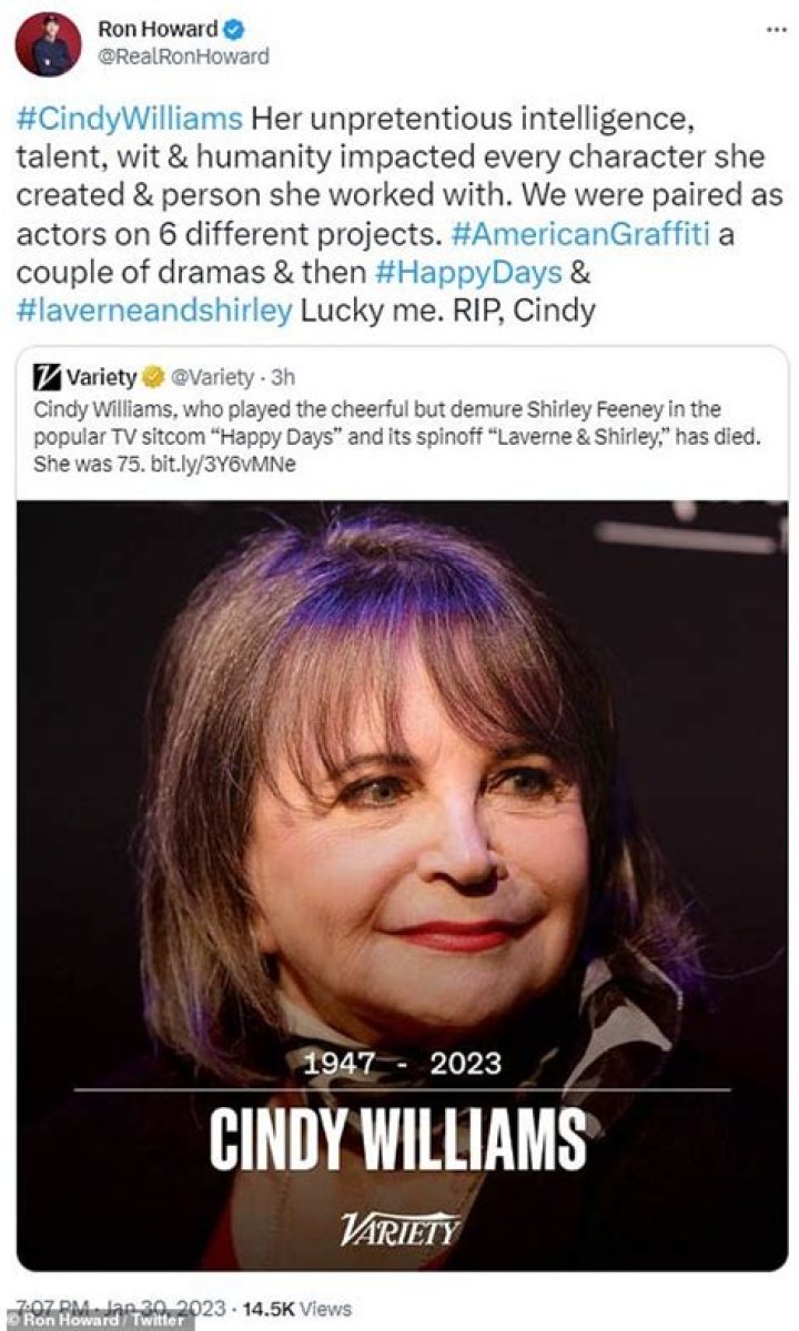 Cindy Williams Cause of Death: Understanding Diabetes and Its Impact