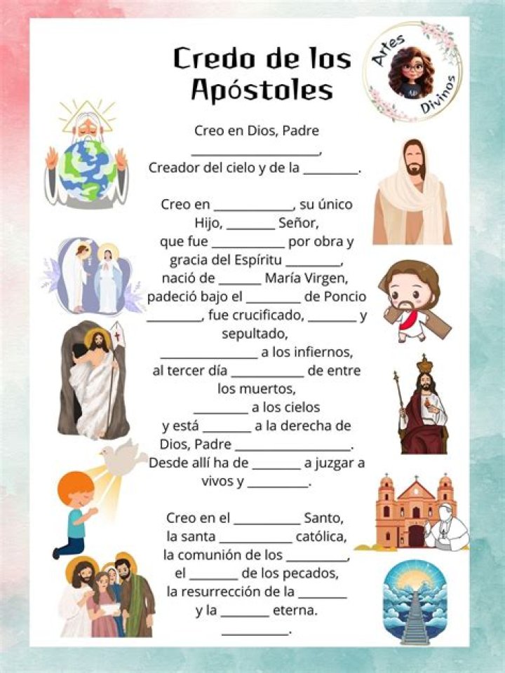 Complete Catholic Creed in Spanish: Understanding the Foundation of Faith