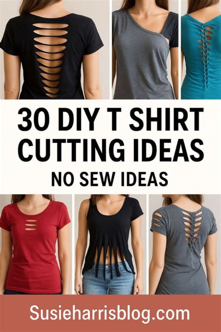 Creative Cutting T-Shirt Ideas: Transform Your Wardrobe