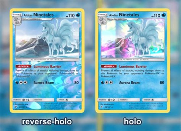 The Key Distinction: Reverse Holo vs. Holo