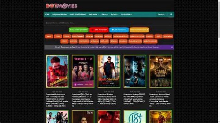 DotMovies: Your Ultimate Destination for Movie Streaming