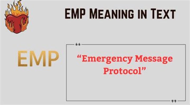 Understanding the Meaning of "Emp" in Text Conversations