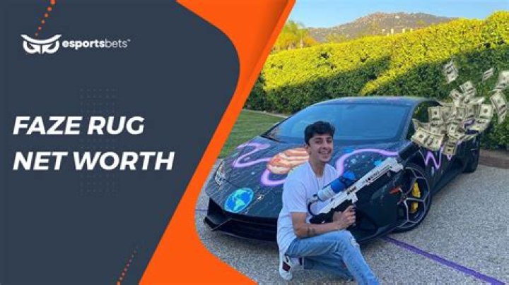 Faze Rug Net Worth: Unveiling the Financial Success of a YouTube Sensation