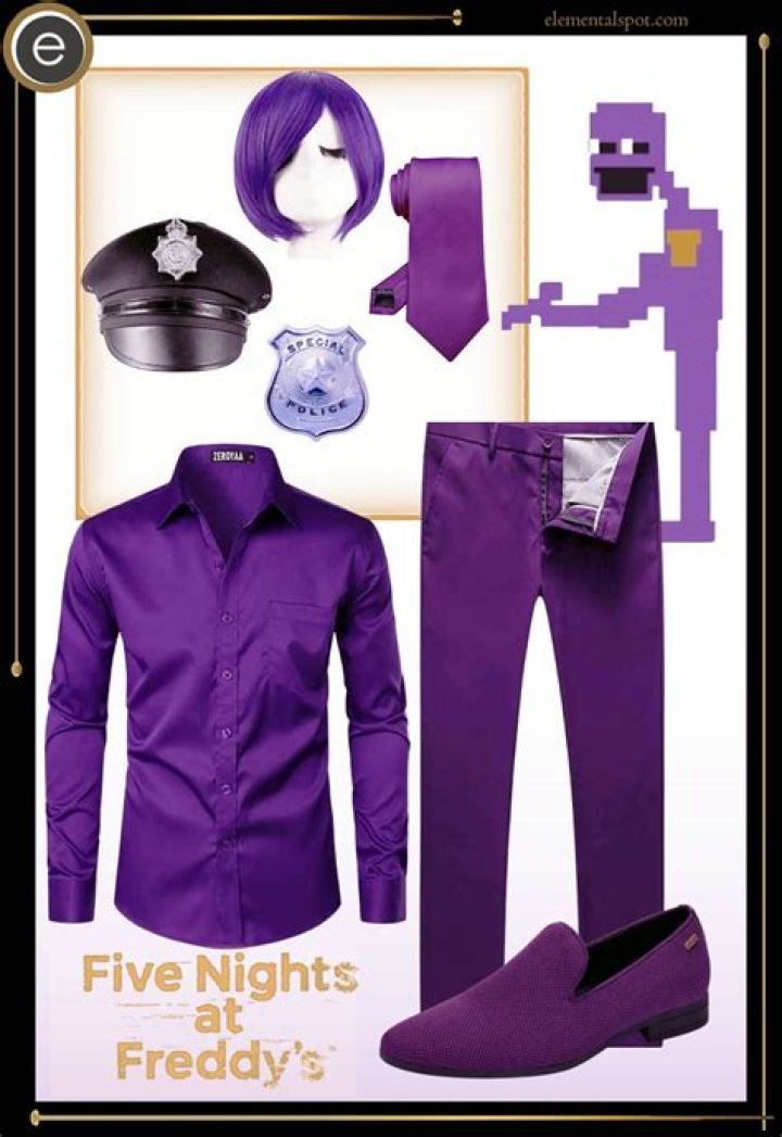 Five Nights at Freddy's Purple Guy Costume: A Complete Guide
