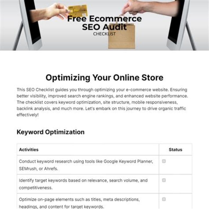 Free Ecommerce SEO Audit: Boost Your Online Store's Visibility Today