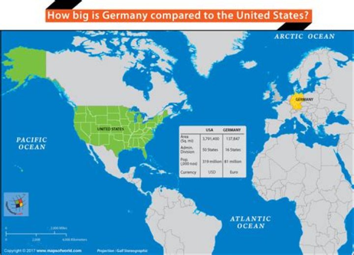 Understanding Germany Size Compared to the US: A Comprehensive Comparison