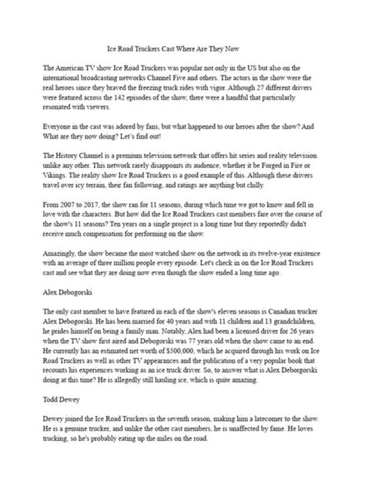 Get the Scoop: An Inside Look at Ice Road Truckers' Lucrative Earnings