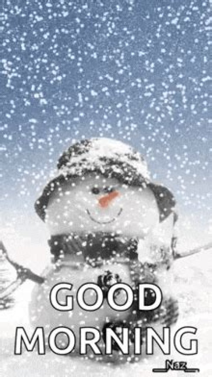 Good Morning Snow: Embracing the Beauty of Winter Mornings