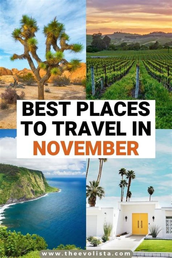 Discover the Best Places to Visit in November: A Guide to Unforgettable Destinations