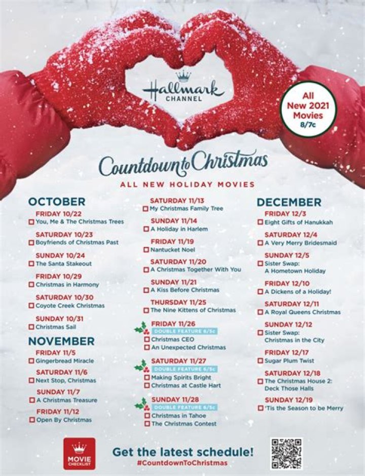 Your Ultimate Guide to the Hallmark Schedule: Find Your Holiday Movie Favorites