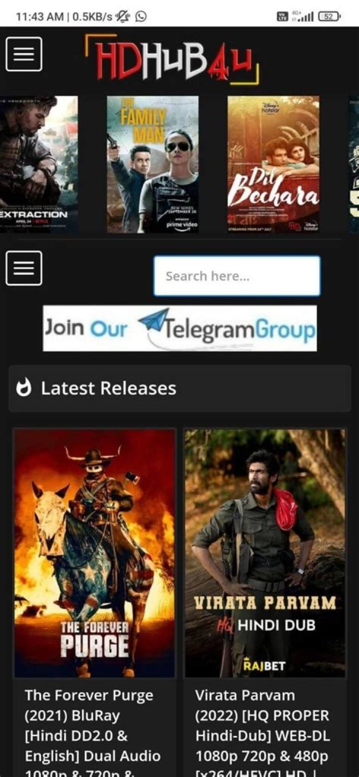 HDHub4U.Game: Your Ultimate Destination for High-Quality Movies and Entertainment