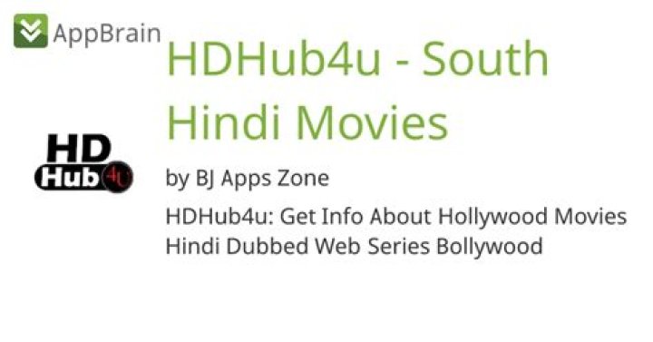 HDHub4U South Movie: Your Ultimate Destination for South Indian Cinema