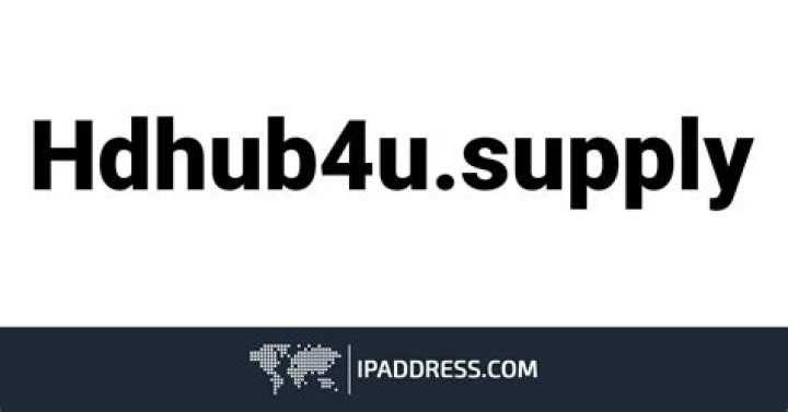 HDHub4U.Supply: Your Ultimate Destination for High-Quality Downloads