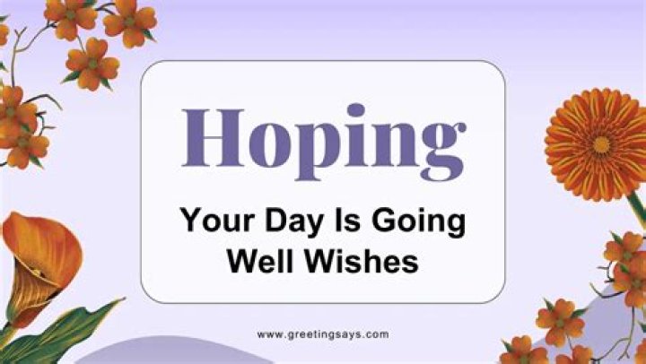 Hope Your Day Went Well: A Guide to Positivity and Well-Being