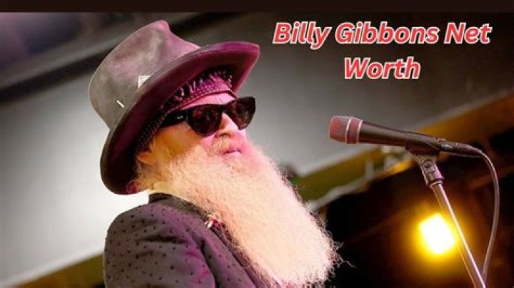 Estimating Billy Gibbons' Wealth: A Look into His Net Worth