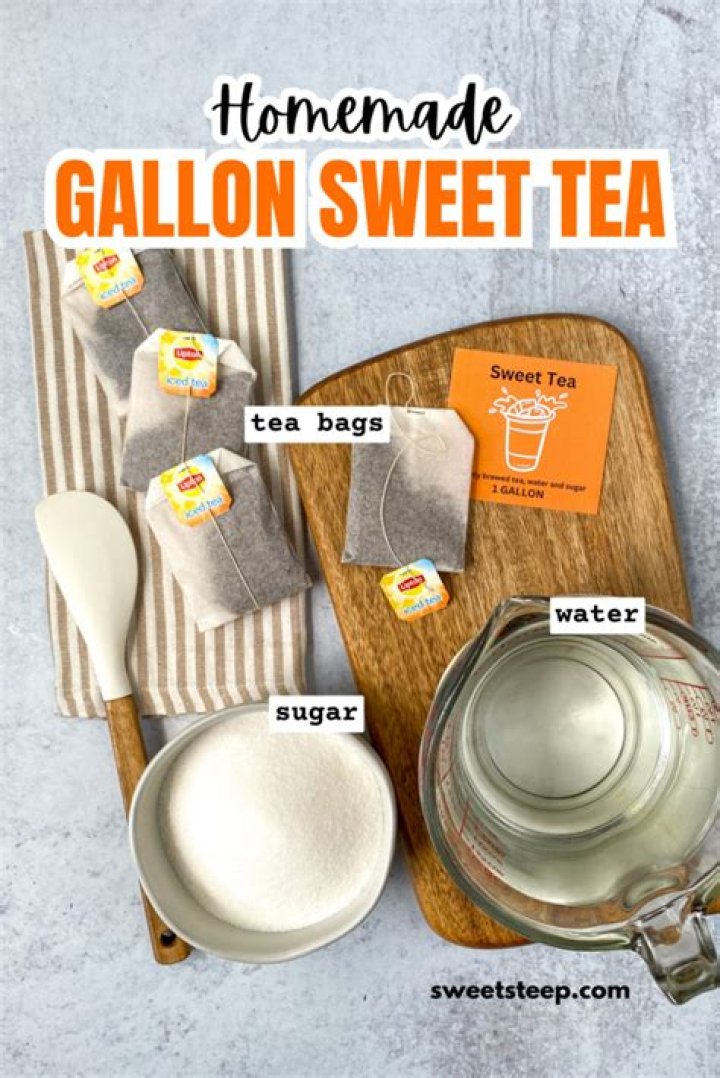 How Much Sugar in a Gallon of Sweet Tea?