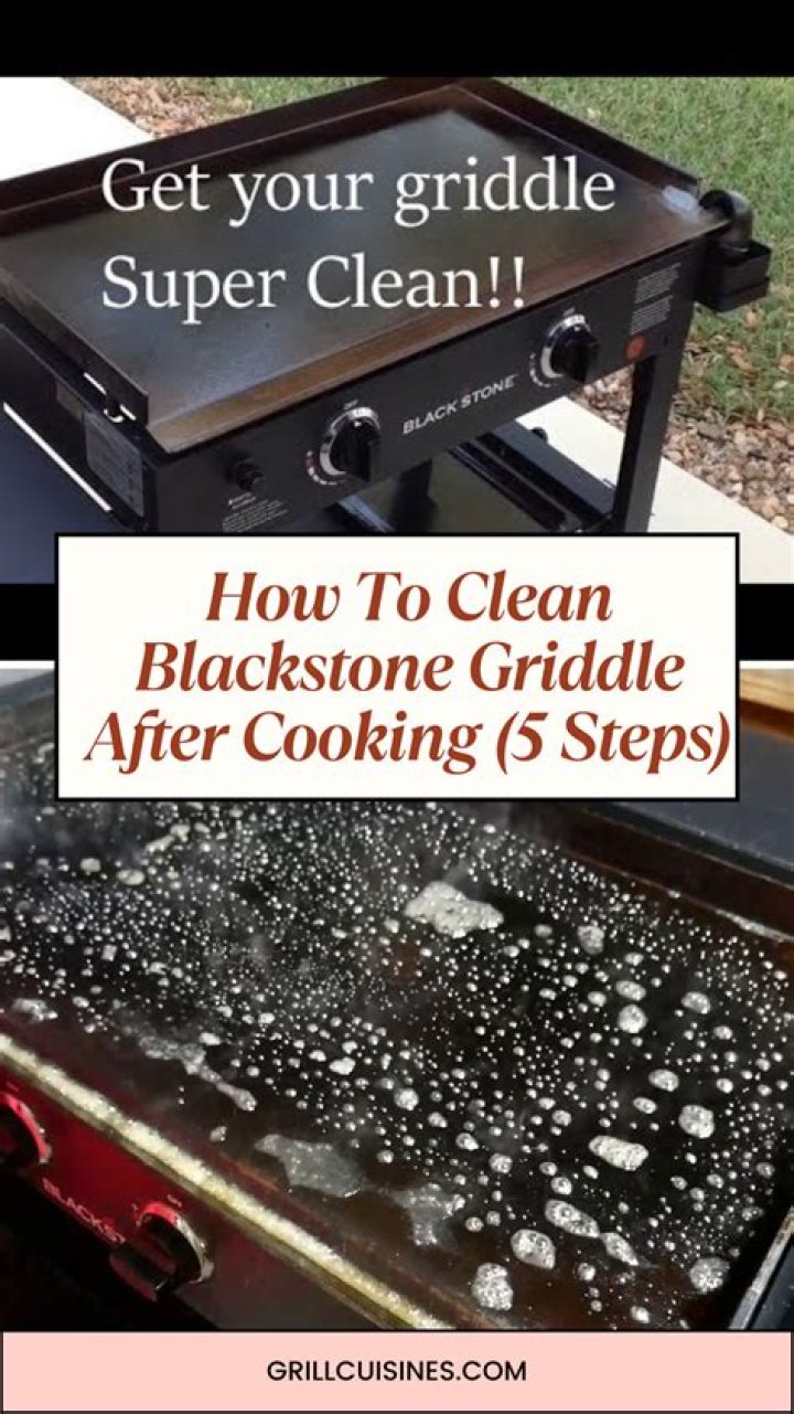 How to Clean a Blackstone Griddle After Cooking: A Complete Guide