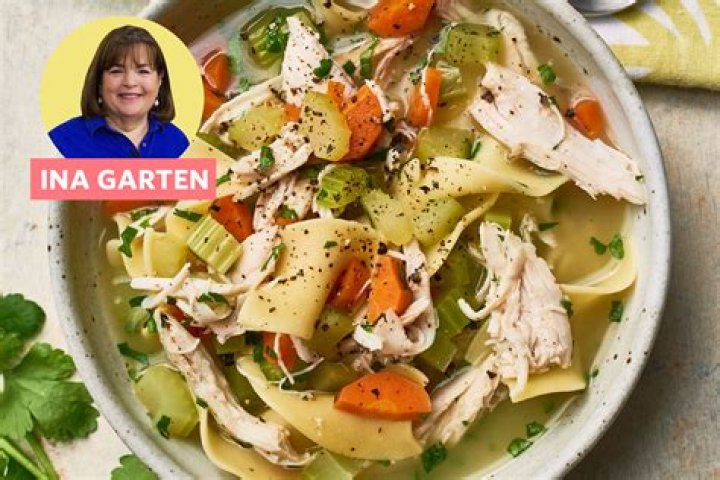 Hearty Comfort: Ina Garten's Chicken Soup Inspired by Jennifer Garner
