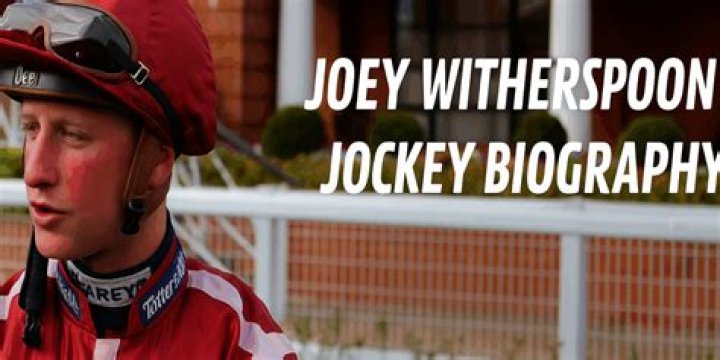 Joey Witherspoon Jockey: A Comprehensive Look at His Life, Career, and Achievements