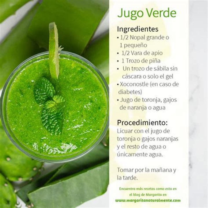 Delicious Jugo Verde Receta: A Refreshing Green Juice Recipe