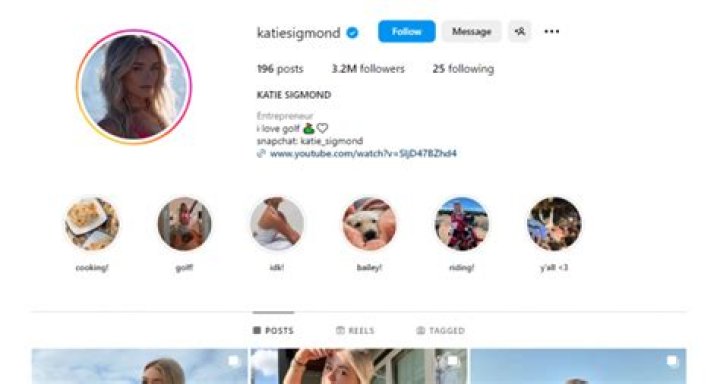 Katie Sigmond: Rising Star in Social Media and Influencer Culture