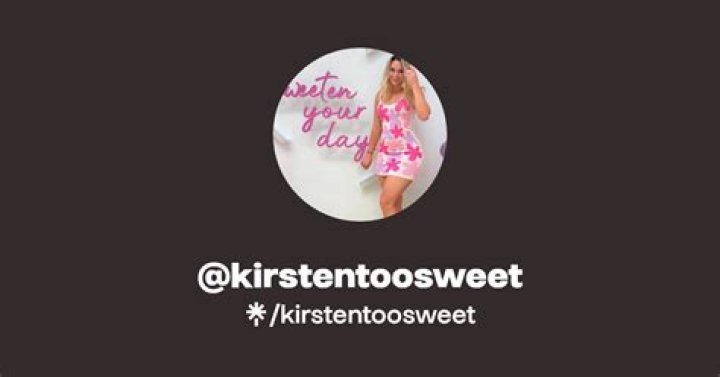 Unveiling the Buzz: Kristen Too Sweet Leaks