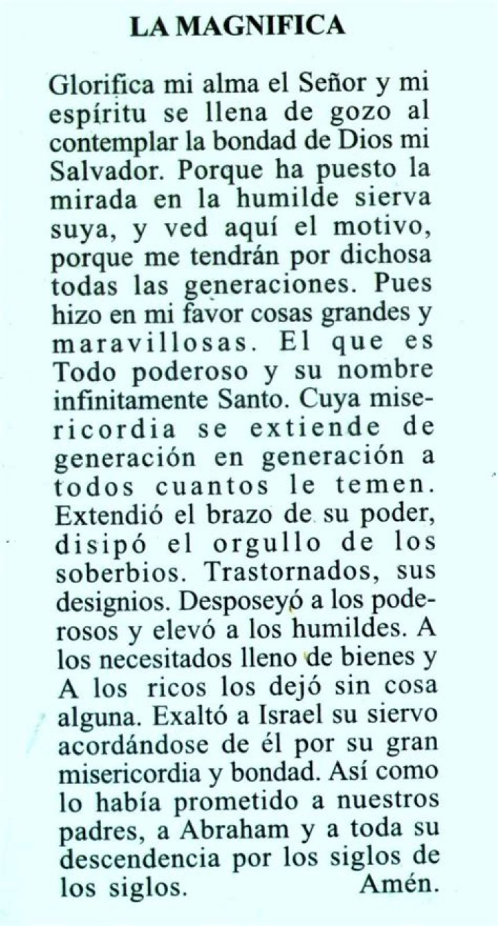 La Magnifica Oracion: The Power of Prayer in Daily Life