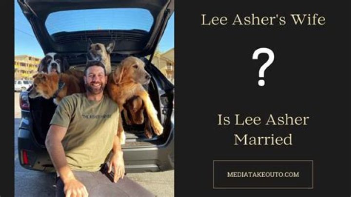 Who is Lee Asher's Wife? Meet the Woman Behind the Name