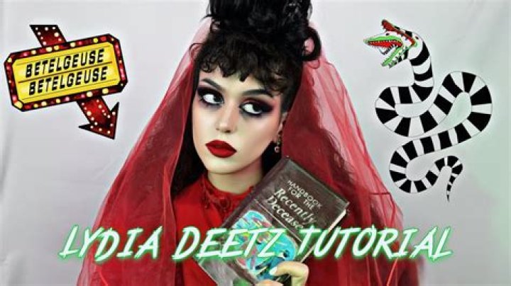 Lydia Makeup Beetlejuice: A Deep Dive into the Iconic Look