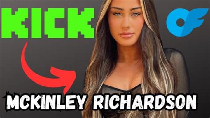 McKinley Richardson OnlyFans Leak: Shocking Details Revealed