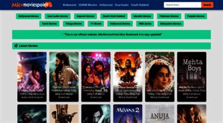 MKVMoviesPoin: Your Ultimate Destination for Movie Downloads and Entertainment