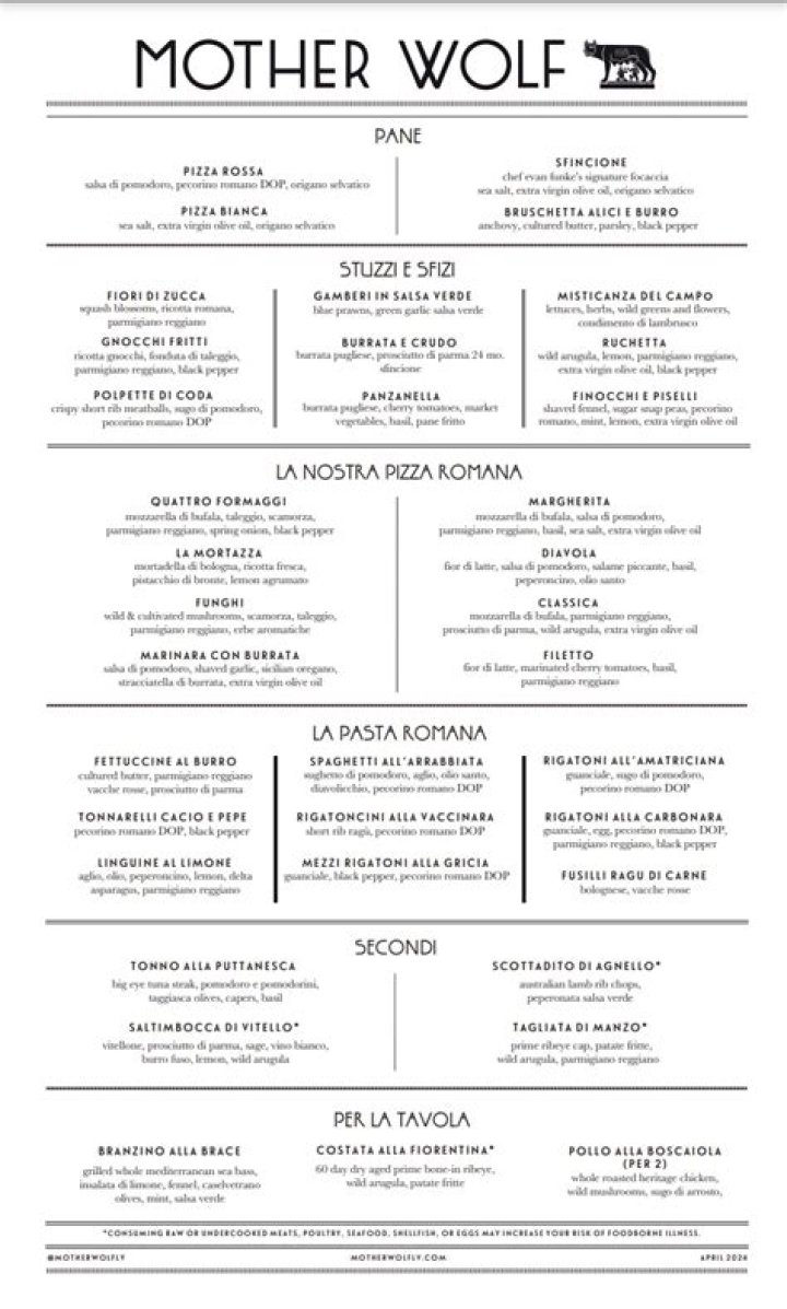 Mother Wolf Las Vegas: A Culinary Experience Like No Other