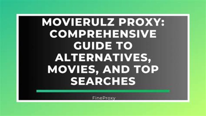Unveiling Movierulz Proxy: The Ultimate Guide to Understanding and Navigating the Platform