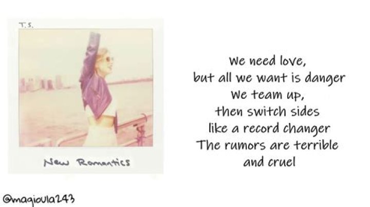 Exploring the Depths of "New Romantics" Lyrics: A Comprehensive Analysis