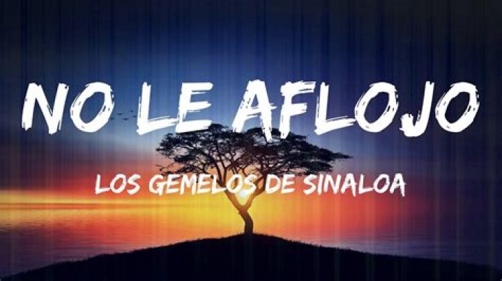 No Le Aflojo Lyrics in English: A Deep Dive into the Hit Song