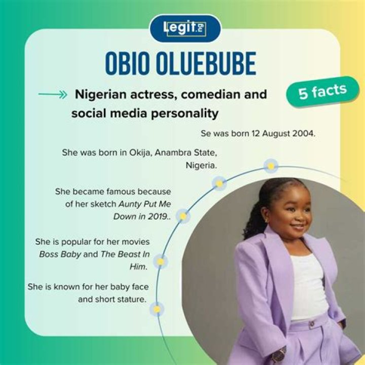 Discovering the Life of Obi Oluebube Cynthia Dwarf